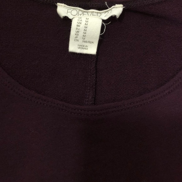 purple flare dress - Picture 3 of 3